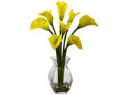Nearly Natural Classic Calla Lily Arrangement