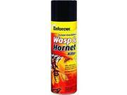 Instant Knockdown Enforcer EWHIK16 Wasp And Hornet Killer, 16 Oz, Aerosol Can, Liquid, Light Yellow
