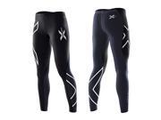 2xu Women's Elite Compression Tights - 1937b (black/steel - St)