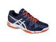 UPC 889436125637 product image for Asics 2016 Men's Gel-Game 5 Tennis Shoe - E506Y.5001 (Sky Captain/White/Orange - | upcitemdb.com