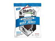 Oberto All Natural Peppered Beef Jerkey 3.25 oz 1464