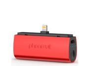 PhoneSuit Flex XT Pocket Lightning Connector Mobile Device Charger PS MICRO2 C2 Red