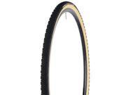 Challenge Chicane Tubular CycloCross Bicycle Tire Black Tan 700 x 33