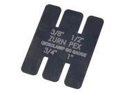 Pex Crimp Ring Gauge, 3/8 To 1in