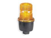 FEDERAL SIGNAL Low Profile Warning Light Strobe Amber LP3P 120A