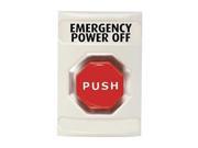 Emergency Power Off Button Turn To Reset