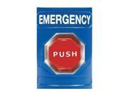 Emergency Push Button Blue ADA