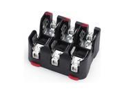 Fuse Holder, 60a, 600v, 3pole, Box Lug, Indic