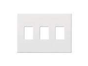 Architecural Wallplate, 3gang, W