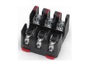 Fuse Holder, 30a, 600v, 3pole, Box Lug, Indic
