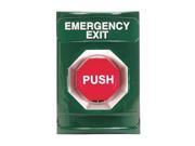 Emergency Exit Push Button Turn To Reset