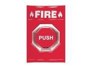 Fire Push Button Red ADA