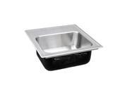 Single Compartment Sink 15 In L
