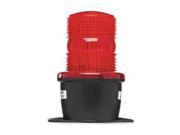 FEDERAL SIGNAL Low Profile Warning Light Strobe Red LP3T 120R