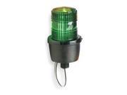 Federal Signal Low Profile Warning Light Strobe Green LP3M 120G
