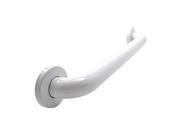 WINGITS White Painted Grab Bar 12 In 1 1 2 In WGB6YS12WH