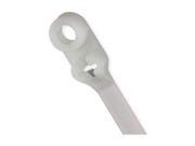 Cable Tie Nylon 6 6 Natural Indoor Tensile Strength 120 lb.