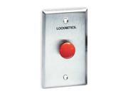 Standard Push Button Red Steel