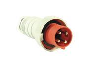 Pin And Sleeve Plug 60A Red
