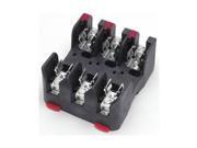 Fuse Holder, 60a, 250v, 3pole, Box Lug, Indic