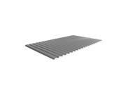 Corrugated Steel Decking Gray 36 In. D