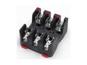 Fuse Holder, 60a, 250v, 3pole, Box Lug, Indic