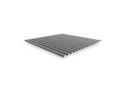 Corrugated Steel Decking Gray 48 In. W