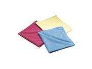 NORTON Cloth Microfiber Blue 16 x 16 In PK20 07660705300