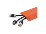 Cable Protector 10.75x1.5 In 3 ft Orange
