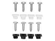 Custom Accessories Deluxe Nylon License Plate Fasteners  