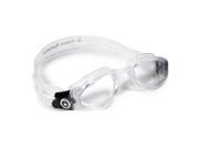 Aqua Sphere Kaiman Clear Lens Transparent Frame Swim Goggles