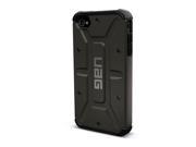 UAG Aviator Moss Black Case For iPhone 4 4S UAG IPH4S MOS BLK W SCRN VP