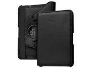Fosmon GYRE 360 Rotating Leather Case with Auto Sleep / Wake Cover for Kindle Fire HDX 7