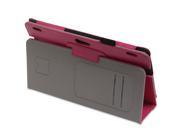 Fosmon OPUS Slim Leather Folio Cover Case with Stand, Hand-Strap, Card and Stylus Slots for Kindle Fire HDX 8.9