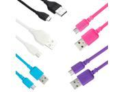 EZOPower 5x Extra Long 10 Feet Micro-USB 2in1 Sync and Charge USB Data Cable for BlackBerry, HTC, LG, Nokia, Samsung Cellphone Tablet eBook Camera and more - Bl