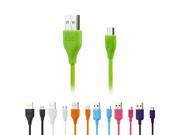 EZOPower 6 Feet USB Data Sync & Charge Micro-USB Cable for Motorola Moto G (2nd Gen.) , Smartphone, Tablet and More ? Green