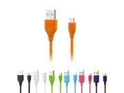 EZOPower 6 Feet USB Data Sync & Charge Micro-USB Cable for Amazon Fire Phone, Smartphone, Tablet and More ? Orange