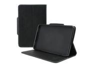 Black CellTo PU Leather Wallet Case & Magnetic Closure for Kindle Fire 2