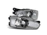 CG MITSUBISHI MIRAGE 97-02 CRYSTAL HEADLIGHT 02-AZ-MM97-C 