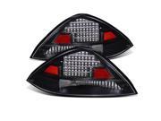 CG HONDA ACCORD 03-05 2 DR L.E.D TAILLIGHT BLACK 03-