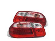 CG MBZ E CLASS W210 95-03 LED TAILLIGHT RED/CLEAR  03-