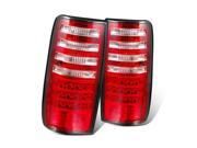 CG TOYOTA LAND CRUSIER FJ82 91-97 L.E.D TAILLIGHT RED/CLEAR 
