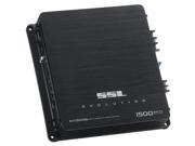 Sound Storm Laboratories EV1500M 1 500 Watt Monoblock Amplifier with High Low Crossover Remote Subwoofer Level Control