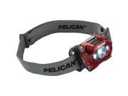 Pelican 2760 LED Head Light 204 Lumens Red 027600 0101 170
