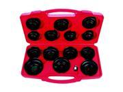 AmPro 14pc Cup Type Oil filter Wrench Set T75871