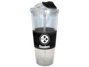 Pittsburgh Steelers No Spill Straw Tumbler