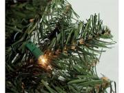 3' Pre-Lit Canadian Pine Artificial Christmas Tree - Clear Lights