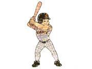 44 MLB San Francisco Giants Animated Lawn Baseball Player Outdoor Yard Art