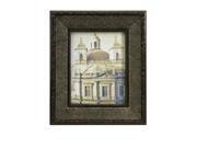 8" X 10" Decorative Wooden Picture Frame With Intricate Scroll Pattern