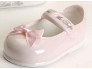 Pack of 4 Precious Little Steps Porcelain Baby Girl Pink Mary Jane Shoes 3.5